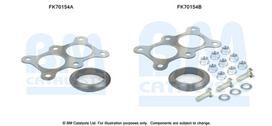 BM CATALYSTS Montavimo komplektas, išmetimo vamzdis FK70154