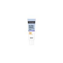 Neutrogena Age Shield Ultra Sheer SPF 50 - drėkinamasis fluidas su apsauga nuo sualės, 50 ml