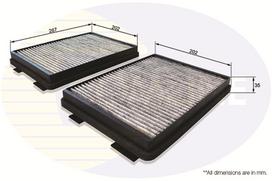 COMLINE Salono filtras Filter, interior air EKF110A