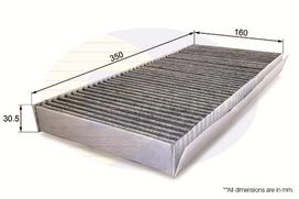 COMLINE Salono filtras Filter, interior air EKF113A