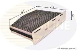 COMLINE Salono filtras Filter, interior air EKF118A