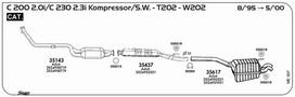 SIGAM Išmetimo sistema ME007