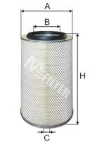 MFILTER Oro filtras Air cleaner A 118