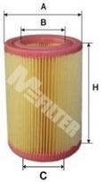 MFILTER Oro filtras Air cleaner A 8025