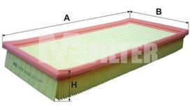 MFILTER Oro filtras Air cleaner K 425