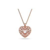 Swarovski Idyllia Hyperbola Širdelės Pakabukas Kubinis Cirkonis Imitacinis Kristalas Rožinio Aukso Atspalvis Imitacinis Perlas Karoliai Moteriški karoliai 5680402 Shopping Bag