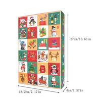 Christmas Advent Calendars to Fill DIY Advent Calendars Boxes 24 Empty Fillable Christmas Countdown Calendar 24 Days Gift Boxes 5pcs