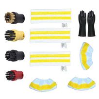 M-Modern-For Karcher SC2 SC3 SC4 SC5 SC7 Steam Cleaner Part Replacement Nozzle Brush Mop Cloth Stubborn Stain Remove Set