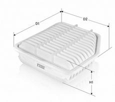 TECNECO FILTERS Oro filtras Air cleaner AR27013PMJ
