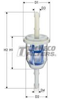 TECNECO FILTERS Kuro filtras BN500