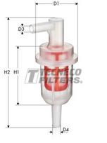 TECNECO FILTERS Kuro filtras BN502