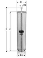 TECNECO FILTERS Kuro filtras GS5002