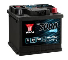 YUASA Akumuliatorius YBX7000 EFB Start Stop Plus Batteries YBX7012