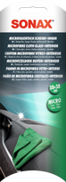 SONAX Valymo servetėlės Microfibre Cloth Glass+Interior 04984000