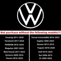 VOLKSWAGEN VW 2 vnt. Automobilio emblemos projekcijos lemputės Durų apšvietimas Apšvietimo dekoracija VW Golf Touareg Eos CC Passat Variant B8 Tou