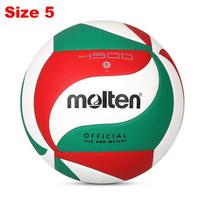 Molten Volleyball High-quality PU Material Soft Wear-resistant Tight Air Nozzle Competition Indoor Outdoor Training Volleyball