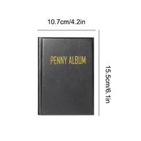 Penny Albumas Penny Kolekcijos Albumas Talpina 108 Monetas Pinigų Laikymo Organizatorius Vitrinos Reikmenys Penny Monetų Laikymo Albumas Kolekcionavimas