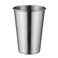 10 vnt. Nerūdijančio plieno sidabriniai puodeliai 200 ml Izoliuotas metalinis puodelis 304 Gėrimui Alaus bokalas Metalinis kelioninis gėrimo puodelis 200ml