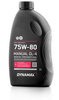 DYNAMAX Pavarų dėžės alyva DYNAMAX GEAR 75W-80 TRX GL4 503075