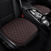 Automobilio sėdynės užvalkalas Universalus vasarinis vėsus gelinis sėdynių pagalvėlė Neslystantis kvėpuojantis sedano SUV MPV sėdynės pagalvėlės aksesuaras ruda