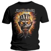 Iron Maiden 'Eddie sprogstanti galva' marškinėliai - NAUJI OFICIALŪS 4XL