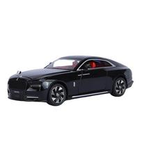 1/24 Rolls-Royce Spectre automobilių žaislų modelio lydinio liejinys su garsu ir šviesa priekinio rato vairo mechanizmas Žaislai Transporto priemonės Vaikinų gimtadienio dovanos juoda