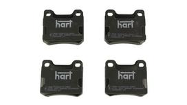 HART Stabdžių kaladėlių komplektas Brake pad set 215 902