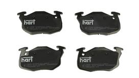 HART Stabdžių kaladėlių komplektas Brake pad set 221 412
