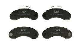 HART Stabdžių kaladėlių komplektas Brake pad set 221 607