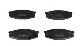 HART Stabdžių kaladėlių komplektas Brake pad set 225 725