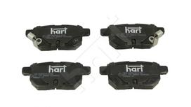 HART Stabdžių kaladėlių komplektas Brake pad set 253 770