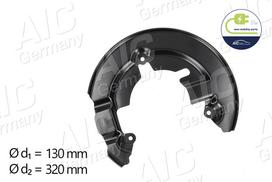 AIC Apsauginis skydas, stabdžių diskas NEW MOBILITY PARTS 58104
