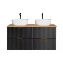 Spintelė 120 cm su pastatomais praustuvais – SET–ADB B 120 CM WOTAN UN 6252