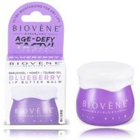 Biovene Age-Defy Tasty! Blueberry Lip Butter Balm sviestinis balzamas sausoms lūpoms - 8 g.