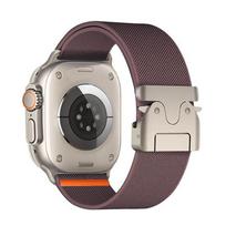 Elastic Nylon Band For Apple Watch Ultra 3 49mm 11 10 9 8 7 6 5 SE3 2 Parachute Buckle Strap iWatch 46/42/45/41/44/40mm Bracelet Ultra 3 49mm