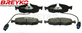 DAVID VASCO Stabdžių kaladėlių komplektas Brake pad set Q1108