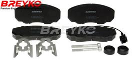 DAVID VASCO Stabdžių kaladėlių komplektas Brake pad set Q1517
