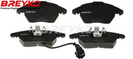 DAVID VASCO Stabdžių kaladėlių komplektas Brake pad set Q1807