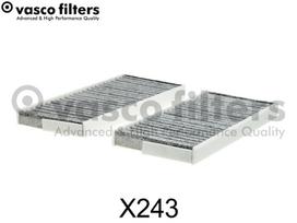DAVID VASCO Salono filtras Filter, interior air X243