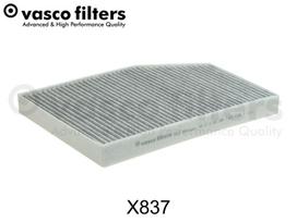 DAVID VASCO Salono filtras Filter, interior air X837