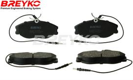 DAVID VASCO Stabdžių kaladėlių komplektas Brake pad set Z1194