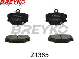 DAVID VASCO Stabdžių kaladėlių komplektas Brake pad set Z1365