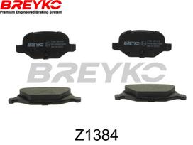 DAVID VASCO Stabdžių kaladėlių komplektas Brake pad set Z1384