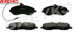 DAVID VASCO Stabdžių kaladėlių komplektas Brake pad set Z1719