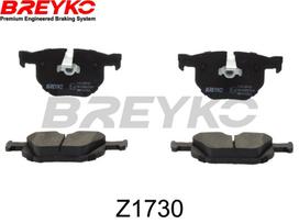 DAVID VASCO Stabdžių kaladėlių komplektas Brake pad set Z1730