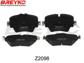 DAVID VASCO Stabdžių kaladėlių komplektas Brake pad set Z2098