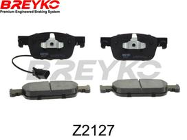 DAVID VASCO Stabdžių kaladėlių komplektas Brake pad set Z2127