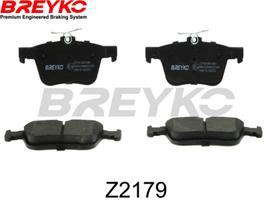 DAVID VASCO Stabdžių kaladėlių komplektas Brake pad set Z2179