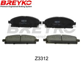 DAVID VASCO Stabdžių kaladėlių komplektas Brake pad set Z3312