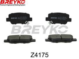 DAVID VASCO Stabdžių kaladėlių komplektas Brake pad set Z4175